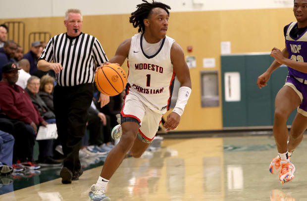 Notre Dame Prep vs Modesto Christian MLK Classic January 15, 2023 Photo-Dennis Lee21